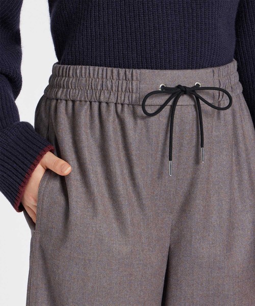 Paul Smith（ポールスミス）の「ウィメンズウールフランネル ドローストリングパンツ / 235053 255T（その他パンツ・レディース・チャコールグレー/ネイビー/コーラル・40/38/42）」の18枚目の写真