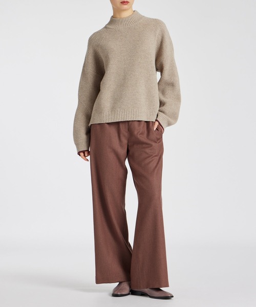 Paul Smith（ポールスミス）の「ウィメンズウールフランネル ドローストリングパンツ / 235053 255T（その他パンツ・レディース・チャコールグレー/ネイビー/コーラル・40/38/42）」の17枚目の写真