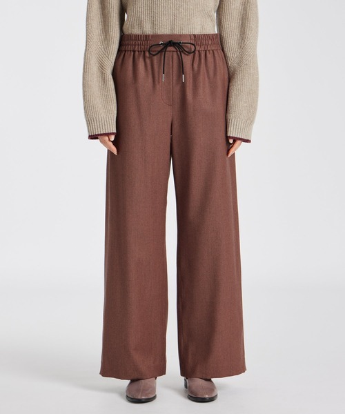 Paul Smith（ポールスミス）の「ウィメンズウールフランネル ドローストリングパンツ / 235053 255T（その他パンツ・レディース・チャコールグレー/ネイビー/コーラル・40/38/42）」の16枚目の写真