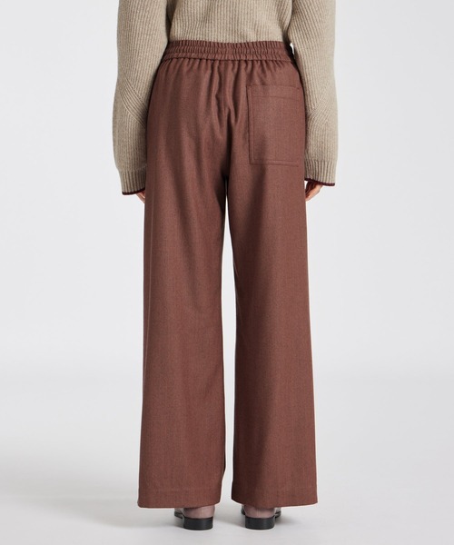 Paul Smith（ポールスミス）の「ウィメンズウールフランネル ドローストリングパンツ / 235053 255T（その他パンツ・レディース・チャコールグレー/ネイビー/コーラル・40/38/42）」の15枚目の写真