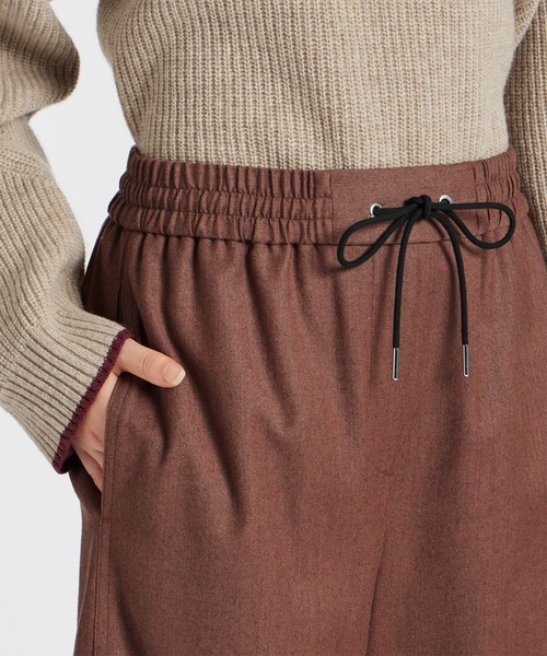 Paul Smith（ポールスミス）の「ウィメンズウールフランネル ドローストリングパンツ / 235053 255T（その他パンツ・レディース・チャコールグレー/ネイビー/コーラル・40/38/42）」の14枚目の写真