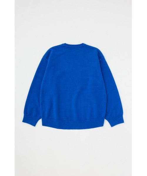 MOUSSY(マウジー)の「OVERSIZED ニットトップス(ニット/セーター・レディース・ホワイト/ブルー/ブラック/ブラウン・FREE)」の13枚目の写真