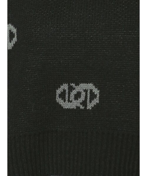 EMODA（エモダ）の「クルーネッククロップニット（ニット/セーター・レディース・ブラウン/ブラック・FREE）」の20枚目の写真