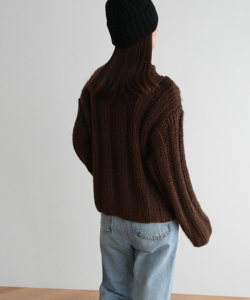 CANAL JEAN（キャナルジーン）の「El mar ボトルネックニット（ニット