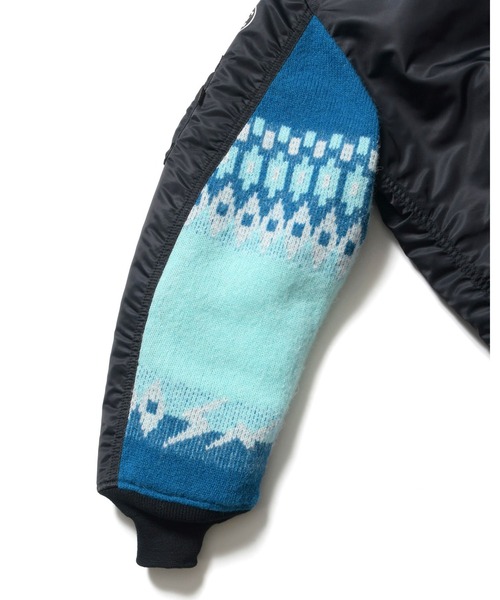 ヤ*マ様 FRAGMENT NORDIC ALPHA MA-1 uniform experiment x FRAGMENT NORDIC ALPHA MA-1 [ UE-222065