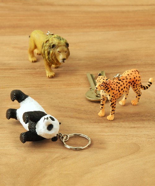 HERE by DETAIL アニマルキーリング キーホルダー チャーム
