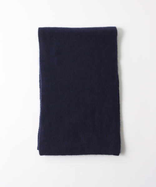 EDIFICE（エディフィス）の「【Le Bonnet / ル ボネ】Muffler Scarf（マフラー・メンズ・マスタード/コバルトブルー/グリーン/ブルー系その他/ブラック/サックスブルー/オレンジ/ブルー/カーキ/ネイビー/ボルドー/ライトグレー・FREE）」の5枚目の写真