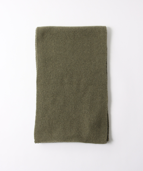 EDIFICE（エディフィス）の「【Le Bonnet / ル ボネ】Muffler Scarf（マフラー・メンズ・マスタード/コバルトブルー/グリーン/ブルー系その他/ブラック/サックスブルー/オレンジ/ブルー/カーキ/ネイビー/ボルドー/ライトグレー・FREE）」の3枚目の写真