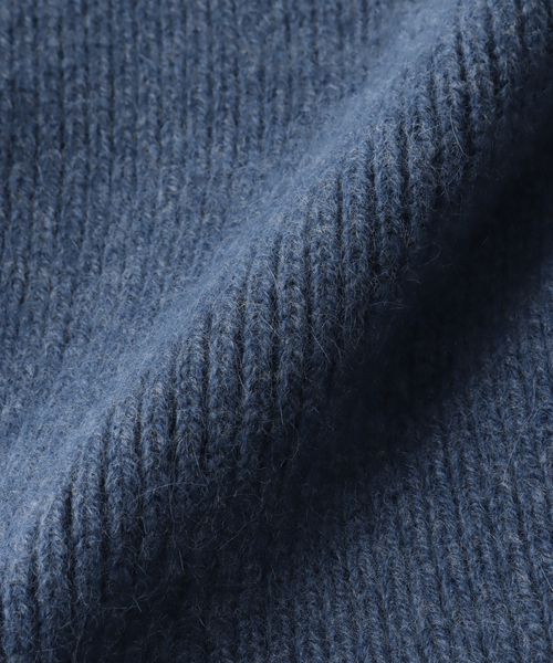 EDIFICE（エディフィス）の「【Le Bonnet / ル ボネ】Muffler Scarf（マフラー・メンズ・マスタード/コバルトブルー/グリーン/ブルー系その他/ブラック/サックスブルー/オレンジ/ブルー/カーキ/ネイビー/ボルドー/ライトグレー・FREE）」の21枚目の写真