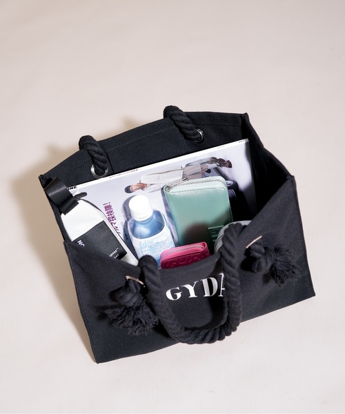   Summer Canvas ショッパーバッグ GYDA ジェイダ トートバッグ キャンバス ショッパー風 ロープ