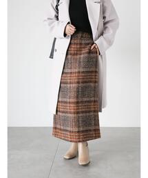 Te chichi TERRASSE | ブークレチェックタイトスカート(スカート)