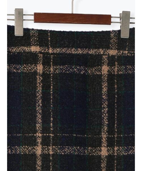 Te chichi TERRASSE(テチチテラス)の「ブークレチェックタイトスカート(スカート・レディース・オレンジ/ネイビー・F)」の14枚目の写真