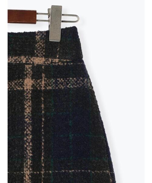 Te chichi TERRASSE(テチチテラス)の「ブークレチェックタイトスカート(スカート・レディース・オレンジ/ネイビー・F)」の13枚目の写真