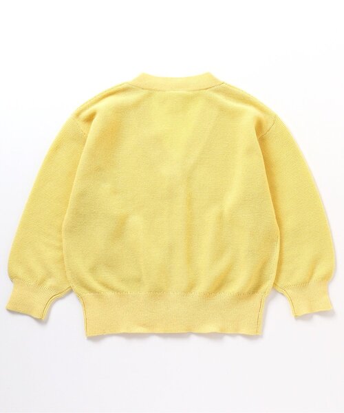 BREEZE（ブリーズ）の「【フォーマル対応】カラバリカーディガン_マシンウォッシャブル（カーディガン/ボレロ・キッズ・イエロー/アイボリー/ネイビー・100/110/120/80/130/140/90）」の5枚目の写真