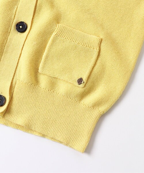 BREEZE（ブリーズ）の「【フォーマル対応】カラバリカーディガン_マシンウォッシャブル（カーディガン/ボレロ・キッズ・イエロー/アイボリー/ネイビー・100/110/120/80/130/140/90）」の8枚目の写真