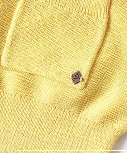 BREEZE（ブリーズ）の「【フォーマル対応】カラバリカーディガン_マシンウォッシャブル（カーディガン/ボレロ・キッズ・イエロー/アイボリー/ネイビー・100/110/120/80/130/140/90）」の9枚目の写真