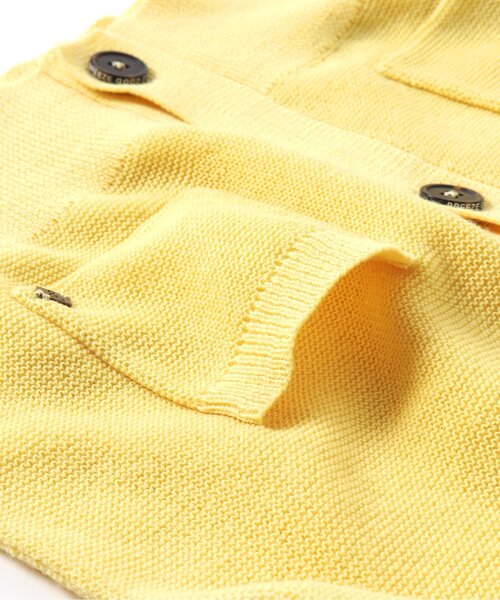 BREEZE（ブリーズ）の「【フォーマル対応】カラバリカーディガン_マシンウォッシャブル（カーディガン/ボレロ・キッズ・イエロー/アイボリー/ネイビー・100/110/120/80/130/140/90）」の10枚目の写真