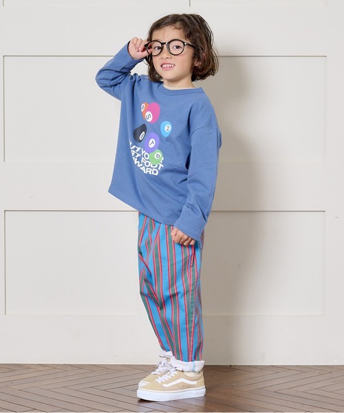 Life Support Products（ライフサポートプロダクツ）の「プリントロンティー（80～150cm）（Tシャツ/カットソー・キッズ・ホワイト系その他/ダークネイビー/レッド/ライトグリーン/ライトピンク/パープル/チャコール/グレー/オフホワイト/杢グレー・80/130/95/140/150/90/100/110/120）」の12枚目の写真