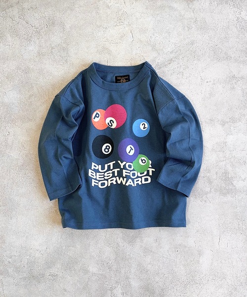 Life Support Products（ライフサポートプロダクツ）の「プリントロンティー（80～150cm）（Tシャツ/カットソー・キッズ・ホワイト系その他/ダークネイビー/レッド/ライトグリーン/ライトピンク/パープル/チャコール/グレー/オフホワイト/杢グレー・80/130/95/140/150/90/100/110/120）」の14枚目の写真