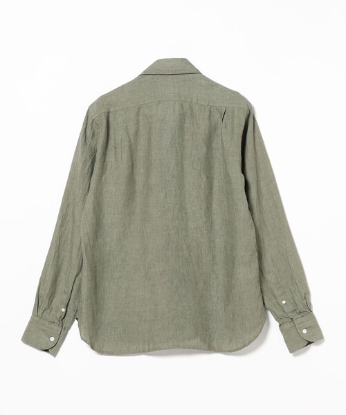 ORIAN オリアン コットンリネンオーバーシャツ ORIAN / リネンコットン プルオーバー シャツ（シャツ/ブラウス