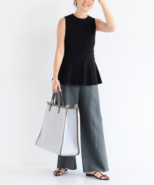 Demi-Luxe BEAMS（デミルクス ）ノースリーブ プルオーバー未使用品 Demi-Luxe BEAMS（デミルクス ビームス）ラッセルメッシュ