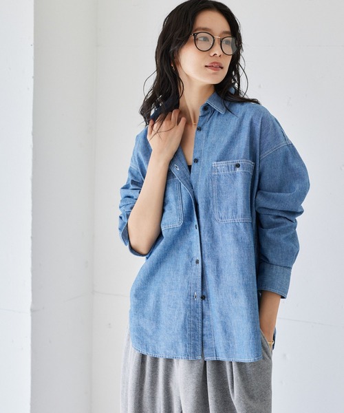 タグ付き新品未使用 BARNYARDSTORM ダンガリーデニムシャツ BARNYARDSTORM / ダンガリーデニムシャツ（シャツ/ブラウス