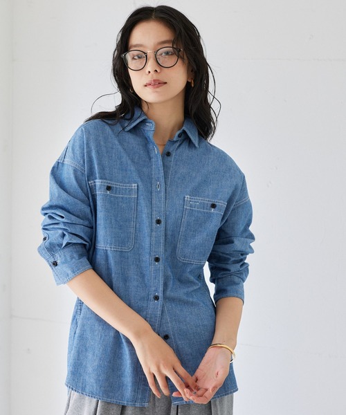 BARNYARDSTORM / ダンガリーデニムシャツ（シャツ/ブラウス