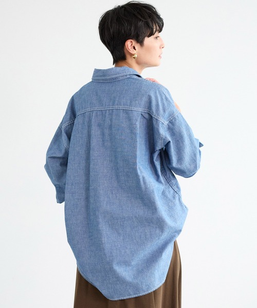 BARNYARDSTORM / ダンガリーデニムシャツ（シャツ/ブラウス