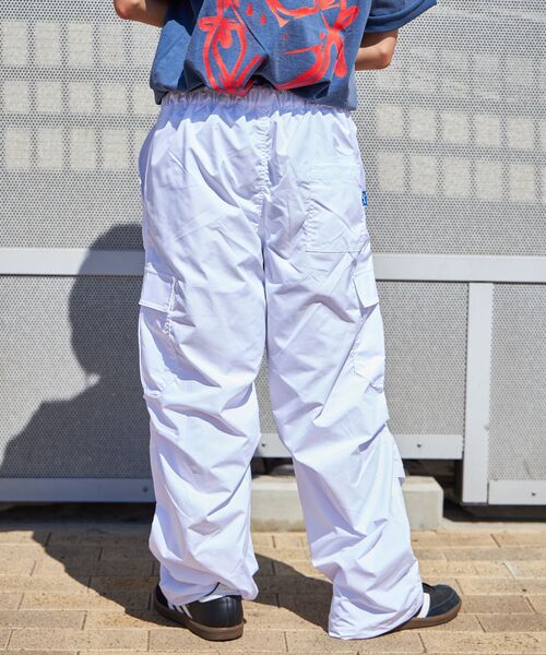 SEQUENZ（シークエンズ）の「【SEQUENZ】 TECH 5 POCKET STRING PANTS / ５ポケット カーゴ ワイド テック ノームコア ベルト付き（カーゴパンツ・メンズ・ブラック/カーキ/ホワイト/サンドベージュ・MEDIUM/LARGE/X-LARGE）」の16枚目の写真