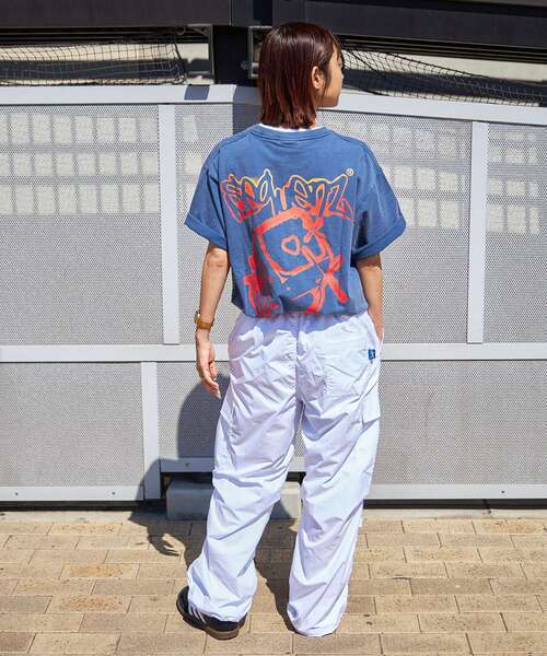 SEQUENZ（シークエンズ）の「【SEQUENZ】 TECH 5 POCKET STRING PANTS / ５ポケット カーゴ ワイド テック ノームコア ベルト付き（カーゴパンツ・メンズ・ブラック/カーキ/ホワイト/サンドベージュ・MEDIUM/LARGE/X-LARGE）」の19枚目の写真