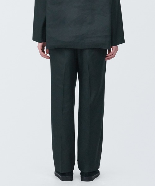 無印良品（ムジルシリョウヒン）の「紳士 ヘンプ混タック