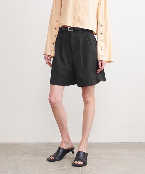 <AEWEN MATOPH>コクーン ワイドパンツ S(36) BLACK AEWEN MATOPH（イウエン マトフ）の「＜AEWEN MATOPH＞コクーン ワイド