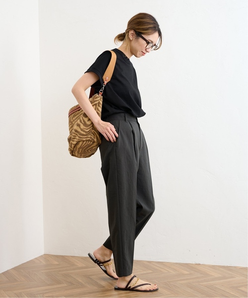 FRAMeWORK(フレームワーク)の「≪追加≫撥水強撚ポリエステルイージーパンツ(その他パンツ・レディース・スミクロ/チャコールグレー/ベージュ・34/36/38/40)」の20枚目の写真