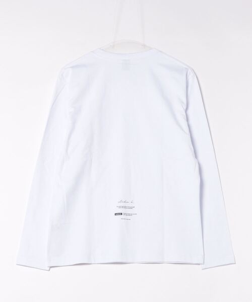 NO WAY(ノーウェイ)の「/ミドルウェイト クルーネックロングスリーブカットソー(Tシャツ/カットソー・メンズ・ブラック/ブルー/ホワイト・MEDIUM/LARGE)」の10枚目の写真