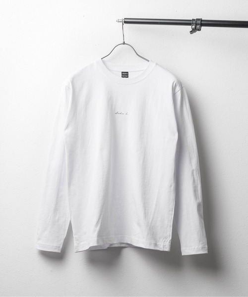 NO WAY(ノーウェイ)の「/ミドルウェイト クルーネックロングスリーブカットソー(Tシャツ/カットソー・メンズ・ブラック/ブルー/ホワイト・MEDIUM/LARGE)」の1枚目の写真