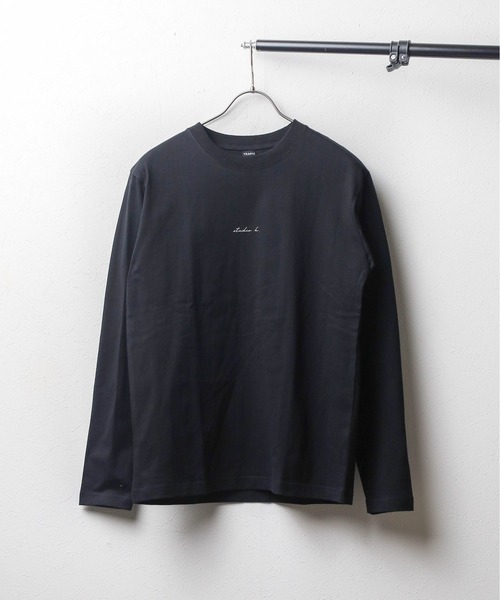 NO WAY(ノーウェイ)の「/ミドルウェイト クルーネックロングスリーブカットソー(Tシャツ/カットソー・メンズ・ブラック/ブルー/ホワイト・MEDIUM/LARGE)」の2枚目の写真