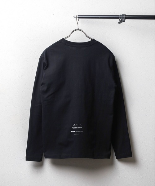 NO WAY(ノーウェイ)の「/ミドルウェイト クルーネックロングスリーブカットソー(Tシャツ/カットソー・メンズ・ブラック/ブルー/ホワイト・MEDIUM/LARGE)」の4枚目の写真