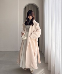 RiLi | 儚げフードコート【RL】(チェスターコート)