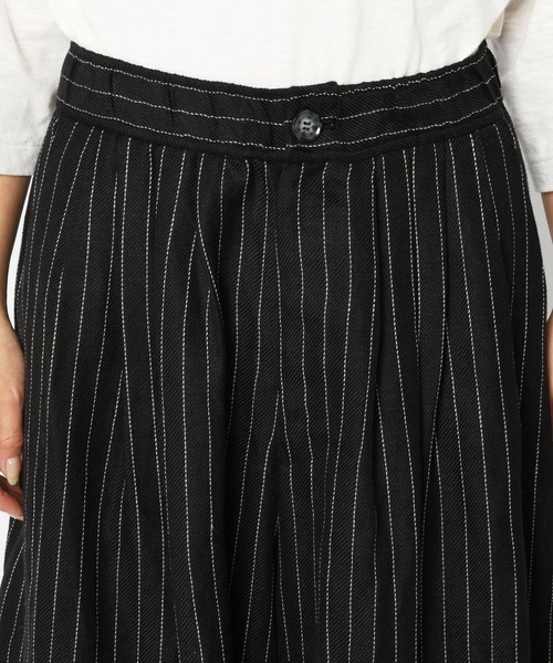 BABYLONE（バビロン）の「ピンストフレアワイドパンツ（その他パンツ 