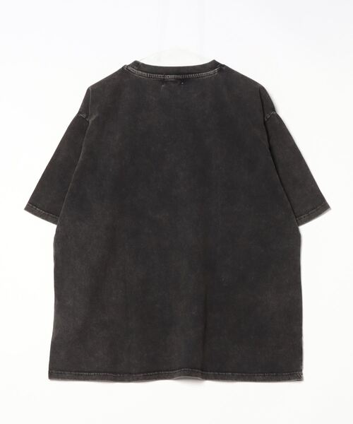 Red Cap Girl（レッドキャプガール）の「25SS レトロ ヴィンテージライク ピグメント加工 ビッグシルエットTシャツ カットソー（Tシャツ/カットソー・メンズ・ブラック系その他/ブラック・XL/L/M）」の11枚目の写真