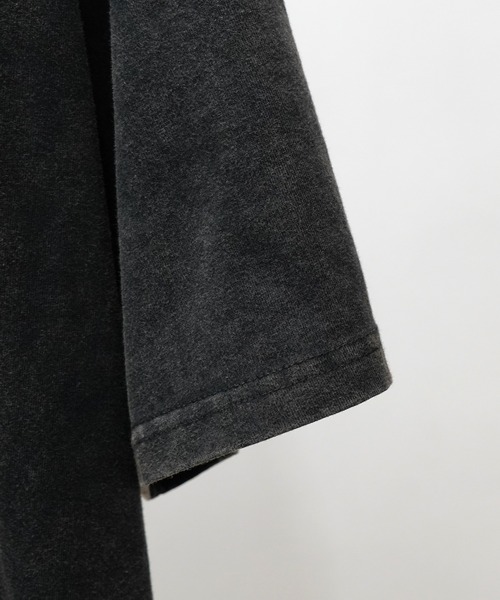 Red Cap Girl（レッドキャプガール）の「25SS レトロ ヴィンテージライク ピグメント加工 ビッグシルエットTシャツ カットソー（Tシャツ/カットソー・メンズ・ブラック系その他/ブラック・XL/L/M）」の21枚目の写真