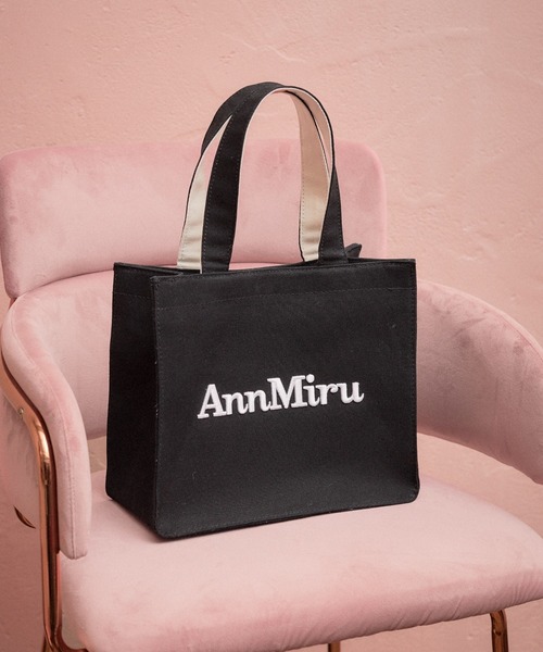 AnnMiru(アンミル)の「【2way】AnnMiruショルダートート(トートバッグ・レディース・アイボリー/インディゴブルー/ブラック・FREE)」の14枚目の写真