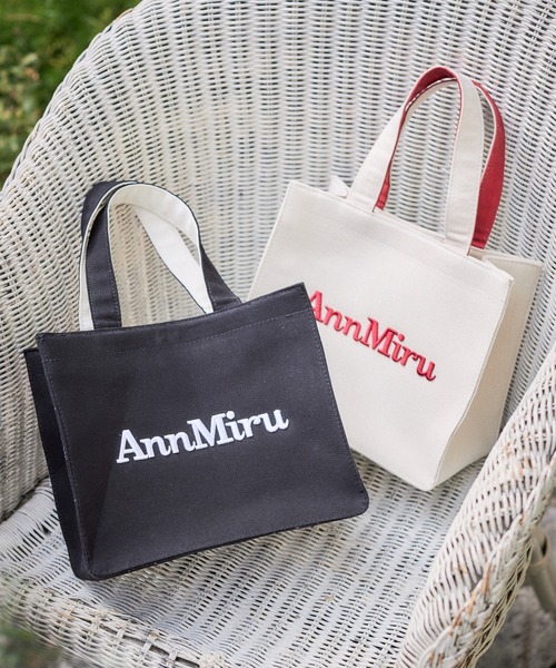 AnnMiru(アンミル)の「【2way】AnnMiruショルダートート(トートバッグ・レディース・アイボリー/インディゴブルー/ブラック・FREE)」の15枚目の写真