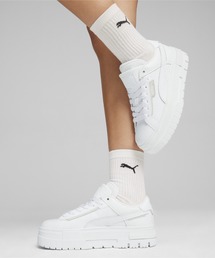 PUMA プーマ ウィメンズ メイズ クラッシュド レザー スニーカー
