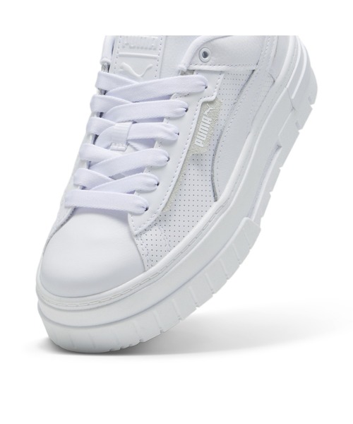 めま セール】PUMA プーマ ウィメンズ メイズ クラッシュド レザー