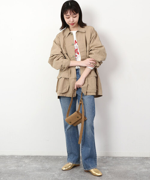 SLOBE IENA（スローブイエナ）の「《追加》【ROTHCO/ロスコ】 BDU SHIRTS ブルゾン（ブルゾン・レディース・カーキ/ベージュ・FREE）」の21枚目の写真