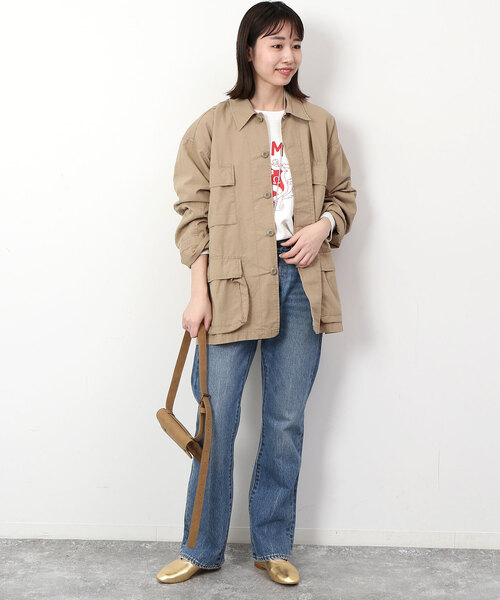 SLOBE IENA（スローブイエナ）の「《追加》【ROTHCO/ロスコ】 BDU SHIRTS ブルゾン（ブルゾン・レディース・カーキ/ベージュ・FREE）」の22枚目の写真