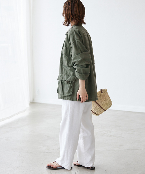 SLOBE IENA（スローブイエナ）の「《追加》【ROTHCO/ロスコ】 BDU SHIRTS ブルゾン（ブルゾン・レディース・カーキ/ベージュ・FREE）」の9枚目の写真