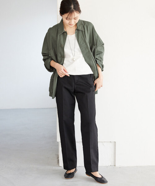 SLOBE IENA（スローブイエナ）の「《追加》【ROTHCO/ロスコ】 BDU SHIRTS ブルゾン（ブルゾン・レディース・カーキ/ベージュ・FREE）」の10枚目の写真