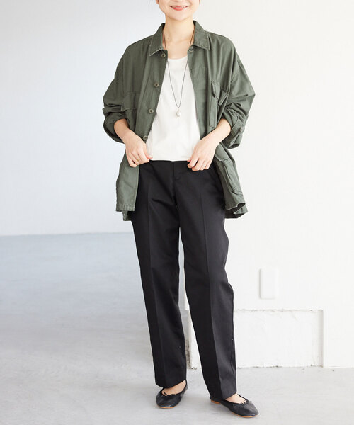 SLOBE IENA（スローブイエナ）の「《追加》【ROTHCO/ロスコ】 BDU SHIRTS ブルゾン（ブルゾン・レディース・カーキ/ベージュ・FREE）」の5枚目の写真